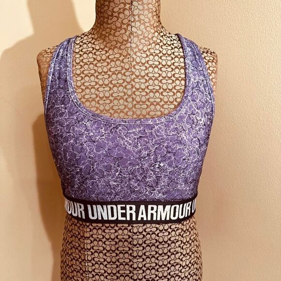 Under Armour Tops - Under-armour Women's Purple Sports Bra Size Medium